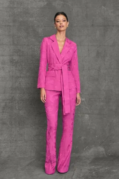 Store Blazer Chelsea Fuchsia Remise Des Diplômes|Communions Ou Baptêmes