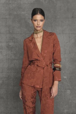Hot Blazer Chelsea Terracotta Remise Des Diplômes|Communions Ou Baptêmes