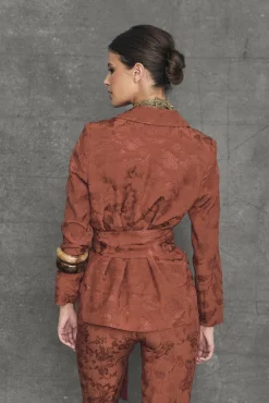 Hot Blazer Chelsea Terracotta Remise Des Diplômes|Communions Ou Baptêmes