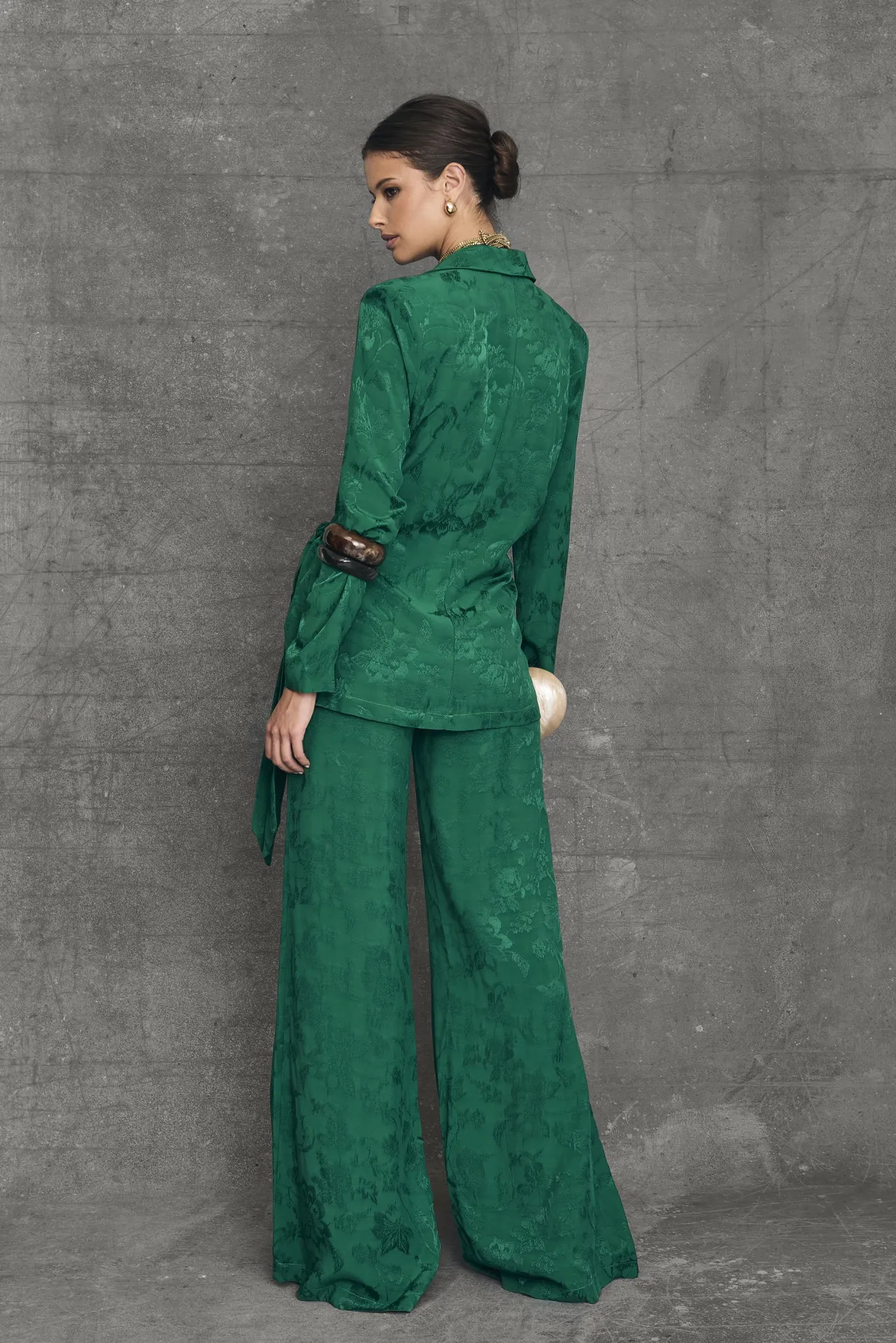 Flash Sale Blazer Fluide Brighton Verte Remise Des Diplômes|Communions Ou Baptêmes