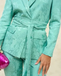 Clearance Blazer Kate Vert Menthe Outlet|Remise Des Diplômes