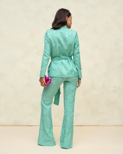 Clearance Blazer Kate Vert Menthe Outlet|Remise Des Diplômes