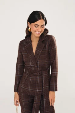 Outlet Blazer Oxford marron Communions Ou Baptêmes|Invité Mariage