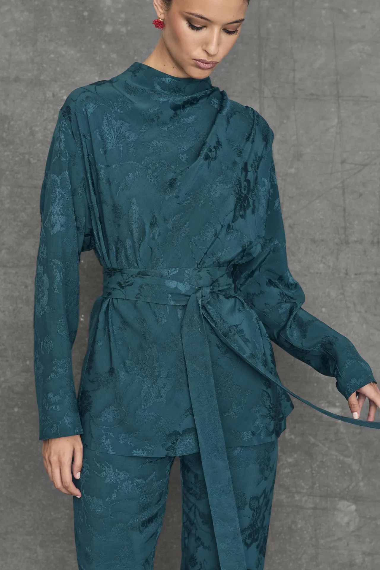 Discount Blouse Chelsea Bleu Pétrole Remise Des Diplômes|Communions Ou Baptêmes