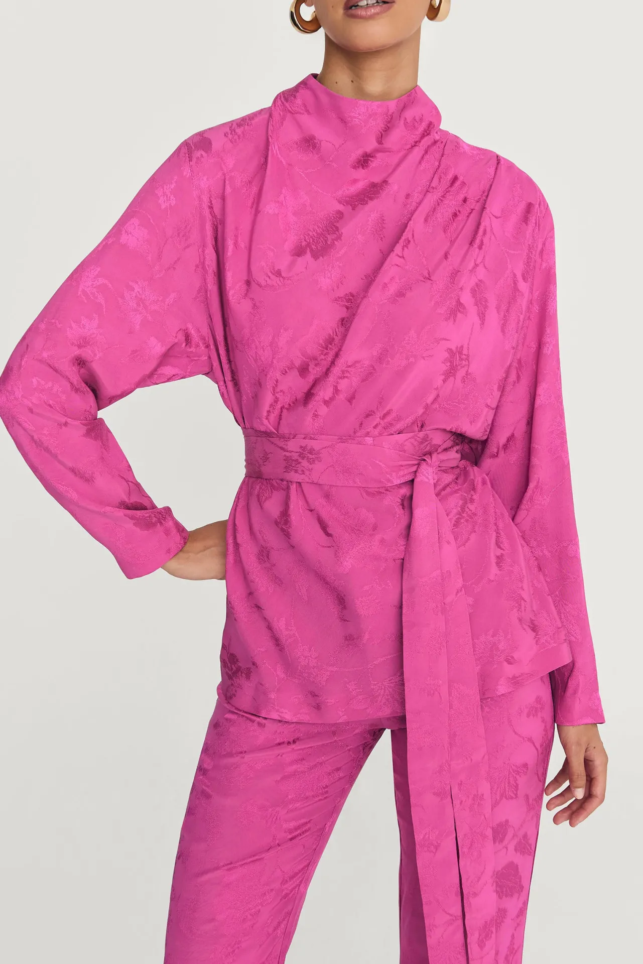 Discount Blouse Chelsea Fuchsia Remise Des Diplômes|Communions Ou Baptêmes