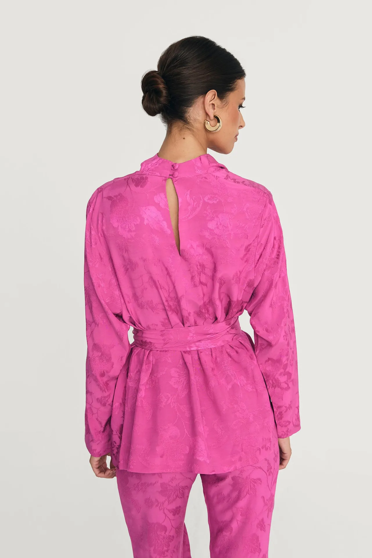 Discount Blouse Chelsea Fuchsia Remise Des Diplômes|Communions Ou Baptêmes