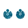 Fashion Boucle d'oreille bleue Palma Bogota Bijoux