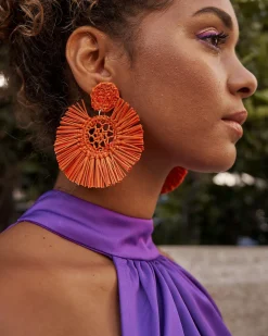 Fashion Boucle d'oreille bleue Palma Bogota Bijoux