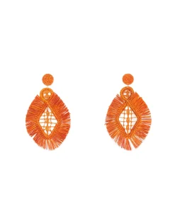 Clearance Boucle d'oreille orange Palma Manizales Bijoux