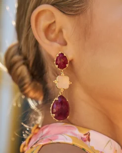 Cheap Boucles d'oreilles Catalina Buganvilla Bijoux