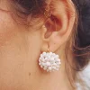 New Boucles d'oreilles fleur de calla blanche Bijoux|MariÉe