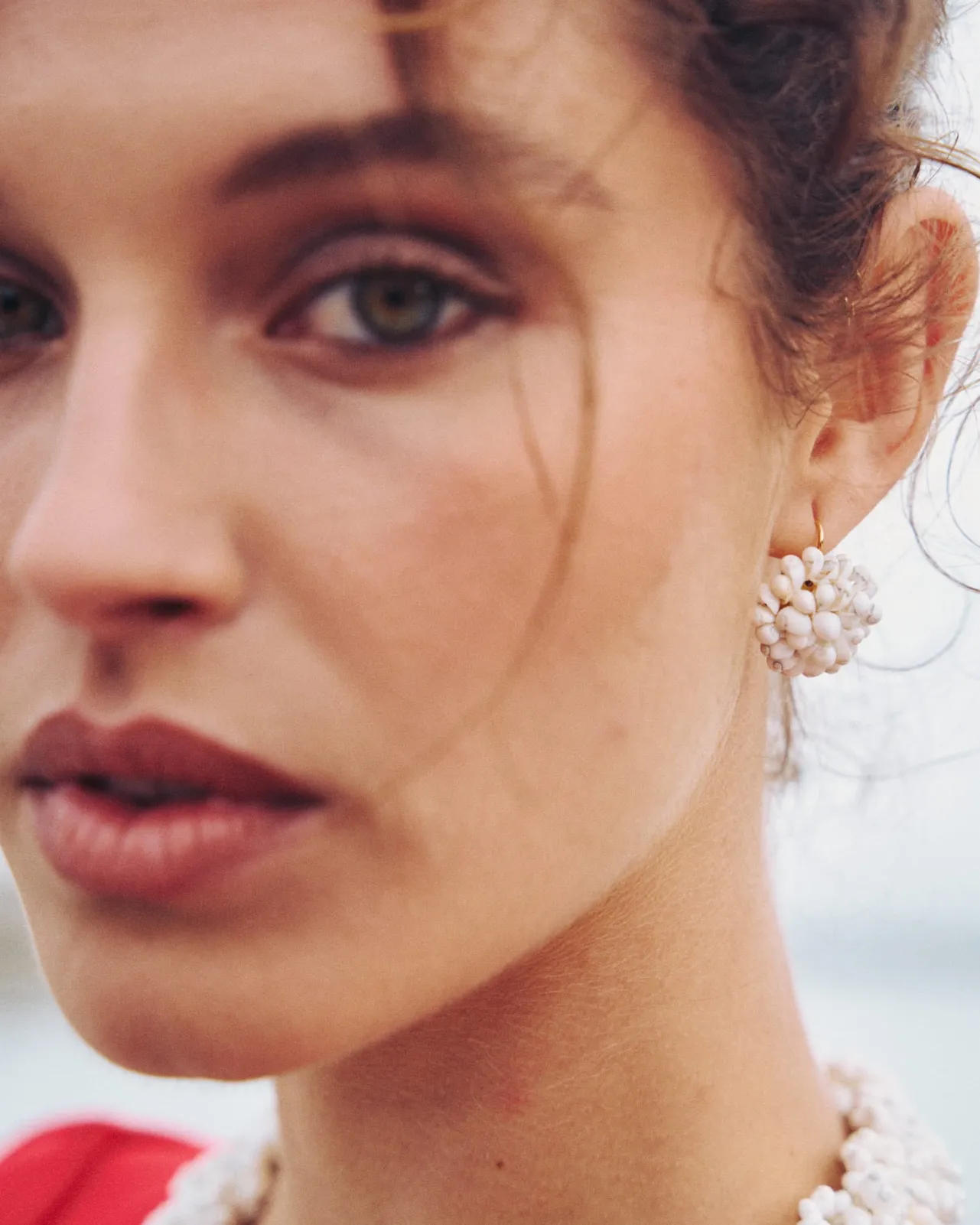 New Boucles d'oreilles fleur de calla blanche Bijoux|MariÉe