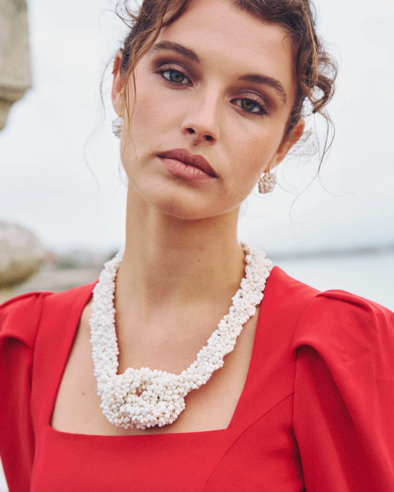 New Boucles d'oreilles fleur de calla blanche Bijoux|MariÉe