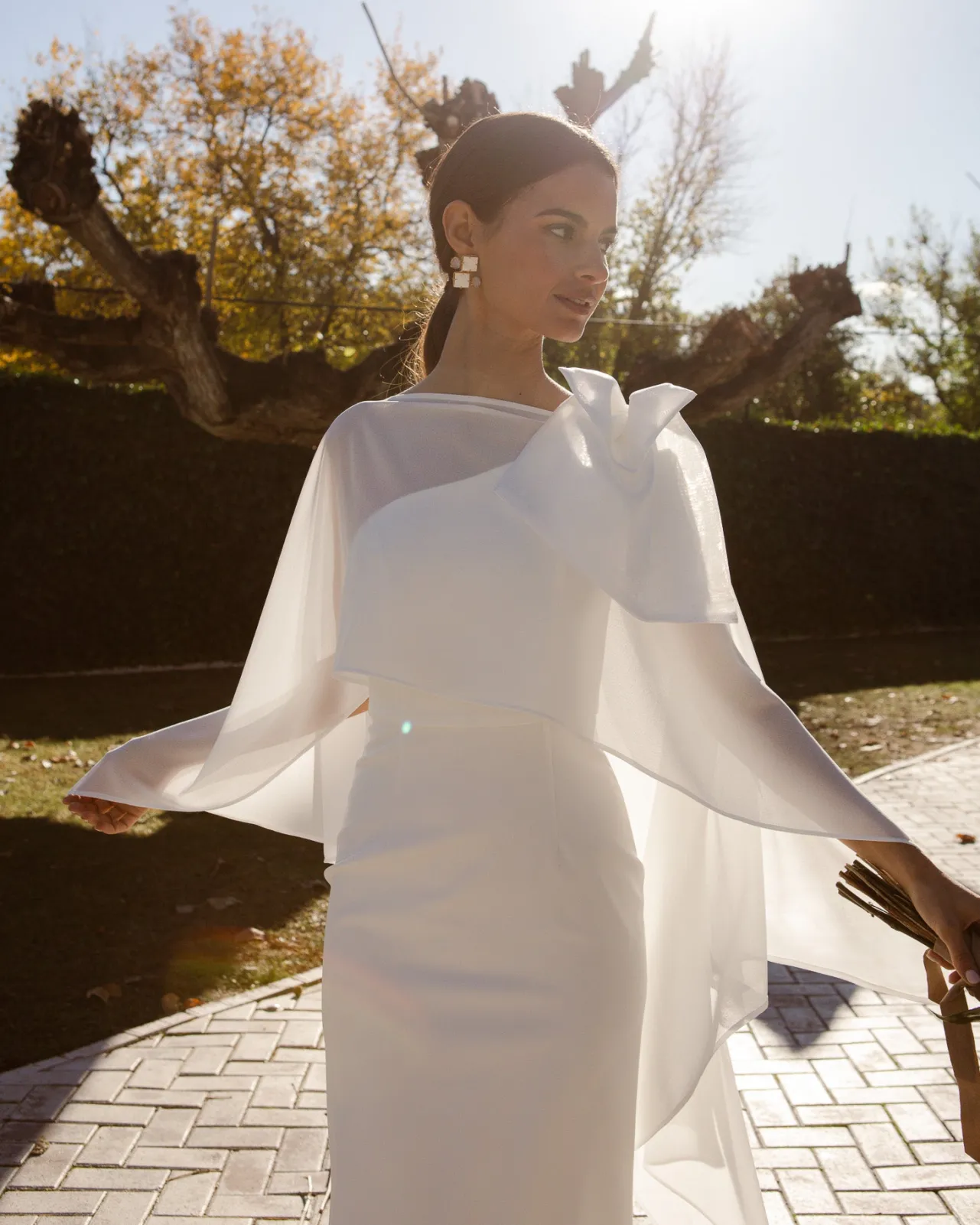 Flash Sale Cape de gala rouge Plus D'accessoires|Capes Et Châles