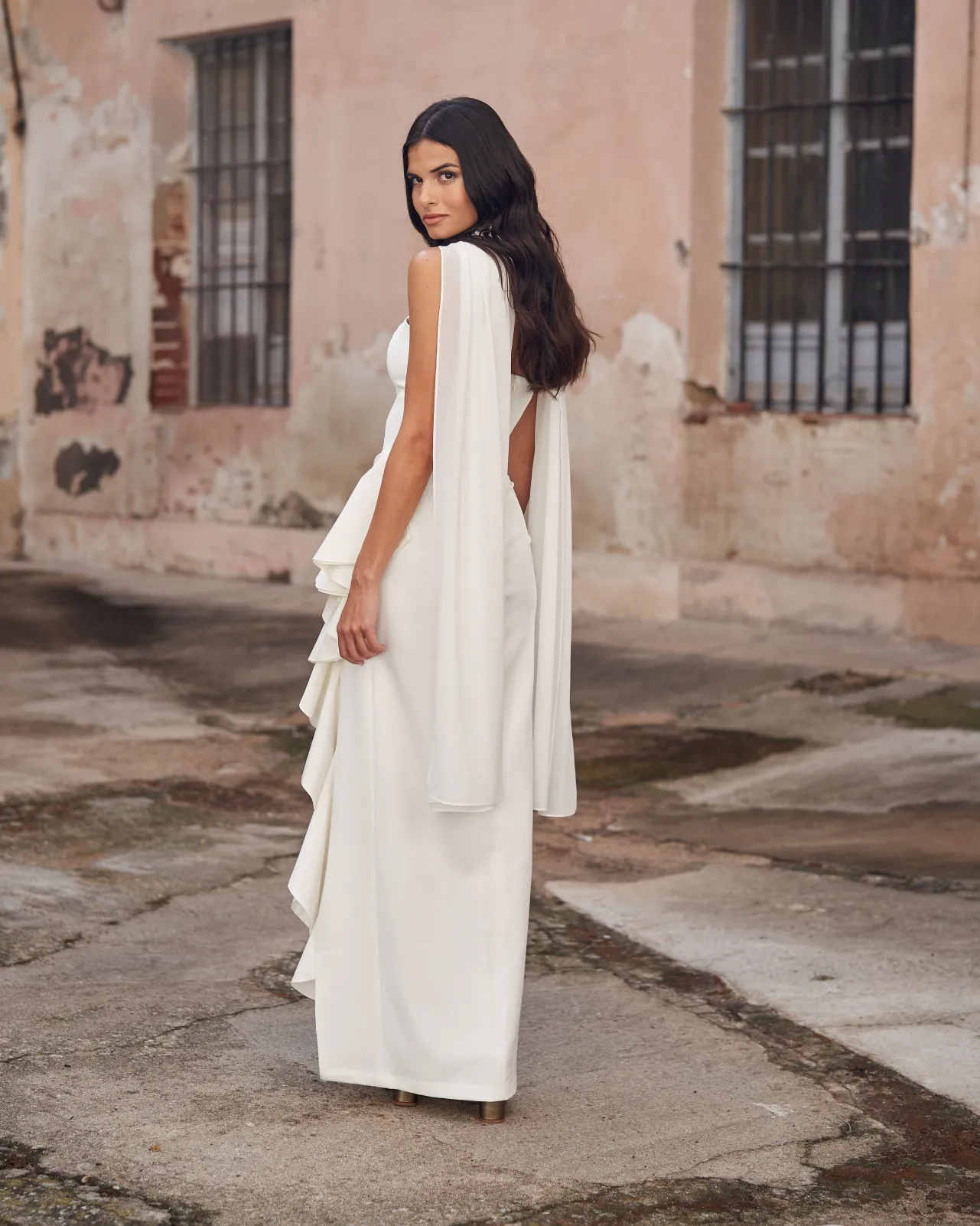 Store Châle de Gala Blanc Communions Ou Baptêmes|Mariée
