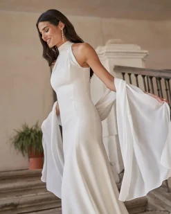 Store Châle de Gala Blanc Communions Ou Baptêmes|Mariée