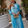 New Châle Gala Bleu Clair Outlet|Plus D'accessoires