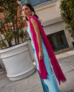 Fashion Châle Gala Magenta Plus D'accessoires|Capes Et Châles