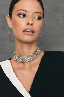 Online Choker Mayfair Argenté Bijoux