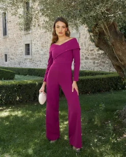 Shop Combinaison Daniela bordeaux Outlet|Invité Mariage