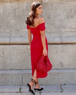 Store Daniela robe rouge Outlet|Robes