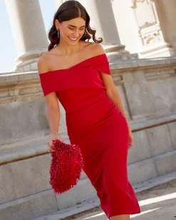 Store Daniela robe rouge Outlet|Robes