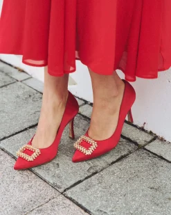 Fashion Escarpins rouges Kiara Chaussures