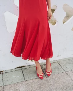 Fashion Escarpins rouges Kiara Chaussures