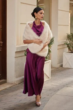 Flash Sale Estole Royale Beige Remise Des Diplômes|Invité Mariage
