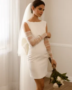 Cheap Gants de mariée Mariée|Plus D'accessoires