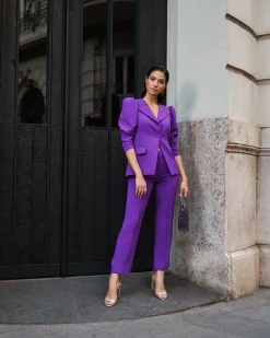 Cheap Pantalon Blair Violet Outlet|Pantalons Et Jupes