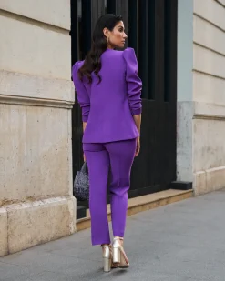 Cheap Pantalon Blair Violet Outlet|Pantalons Et Jupes