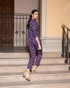 Fashion Pantalon imprimé Blair Outlet|Pantalons Et Jupes
