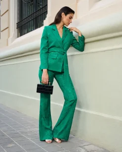 Clearance Pantalon Kate Vert Remise Des Diplômes|Communions Ou Baptêmes