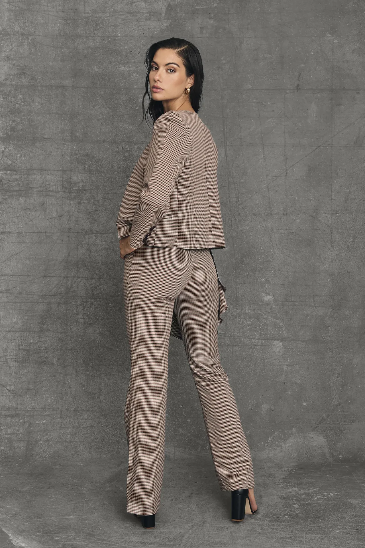 Best Pantalon Oxford Vichy Bordeaux Remise Des Diplômes|Invité Mariage