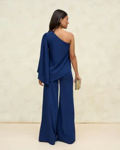 Shop Pantalon Triana marine Remise Des Diplômes|Communions Ou Baptêmes