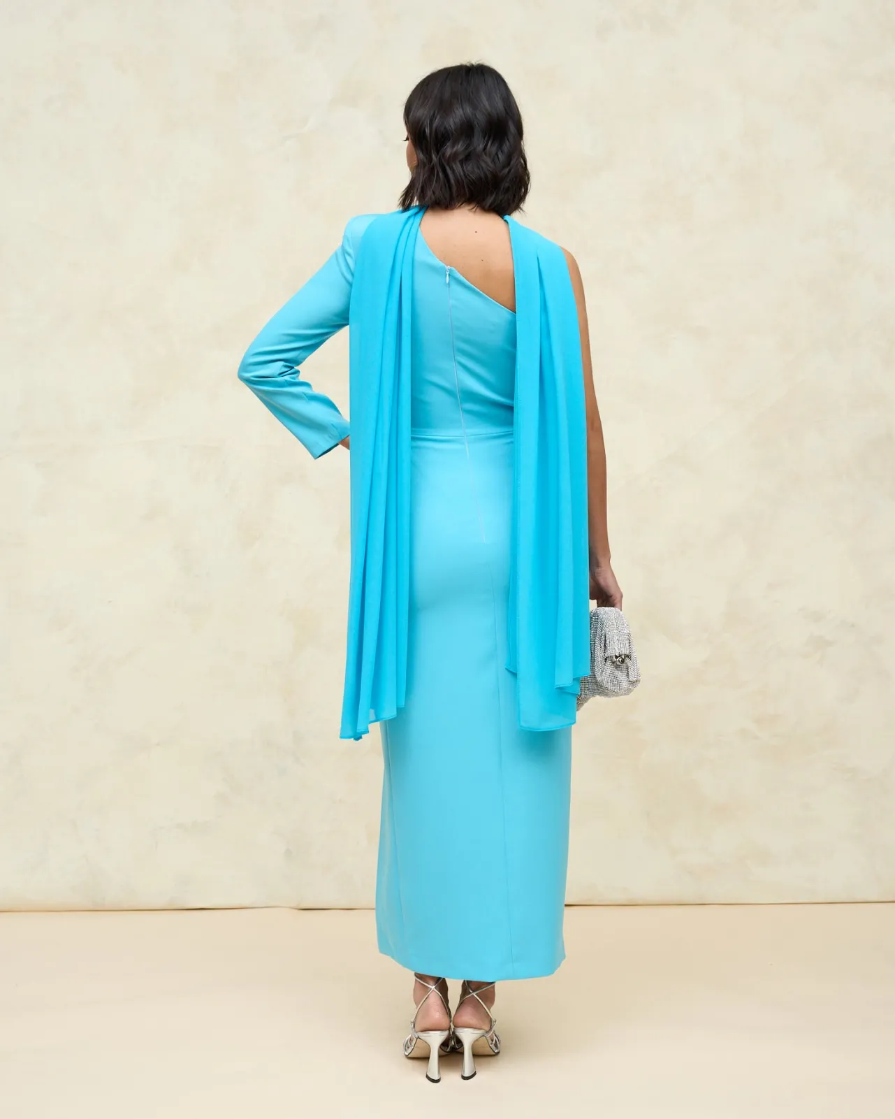 Discount Robe Chiara bleue Outlet|Invité Mariage