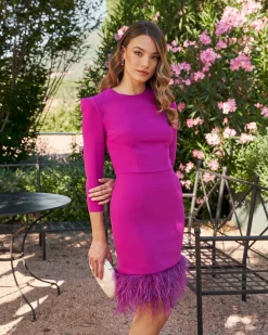 Clearance Robe Claudine Bougainvillée Invité Mariage|Robes