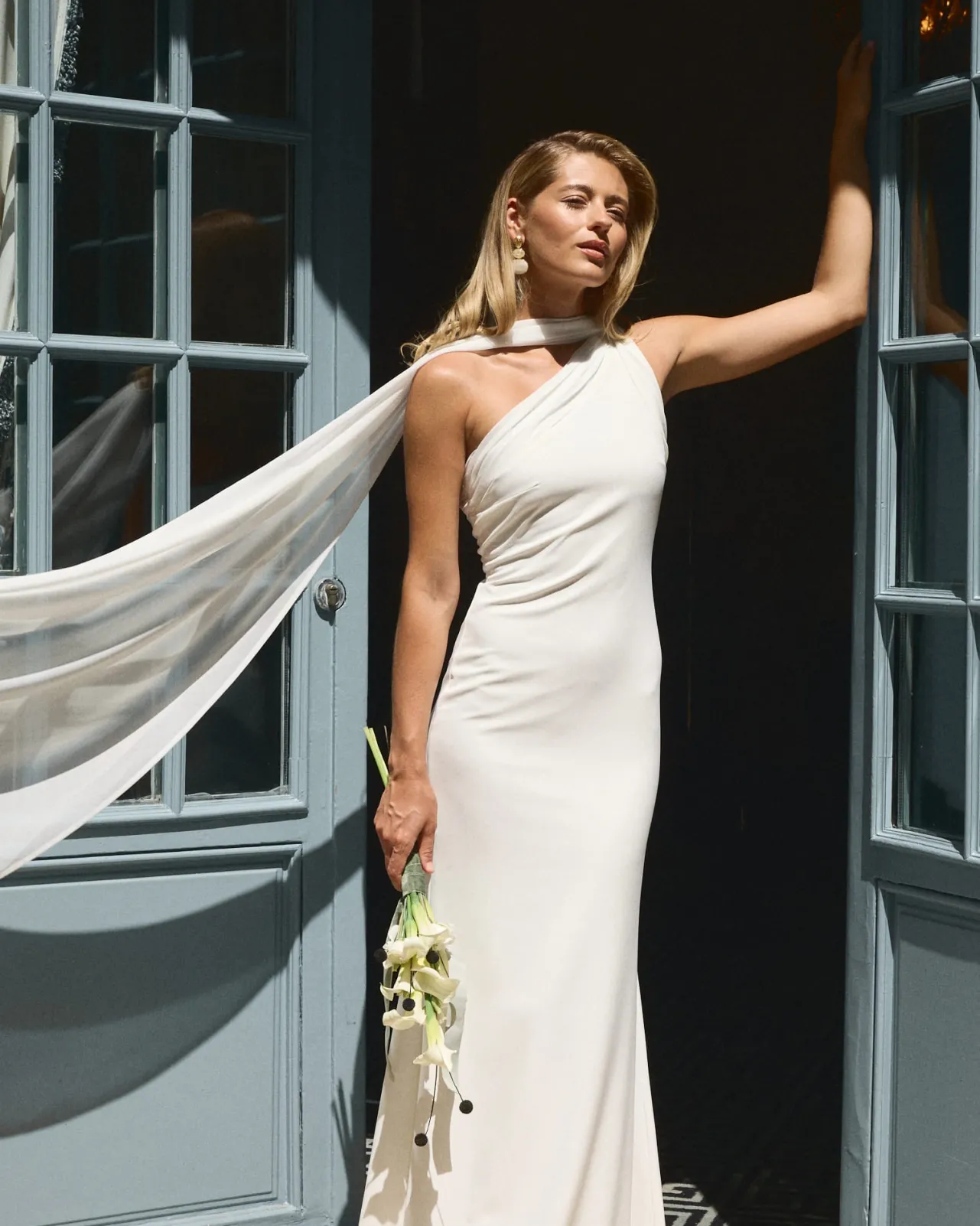 Outlet Robe de Mariée Longue Helena Remise Des Diplômes|MariÉe