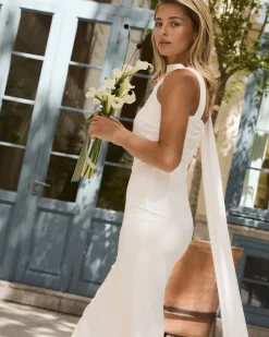 Outlet Robe de Mariée Longue Helena Remise Des Diplômes|MariÉe
