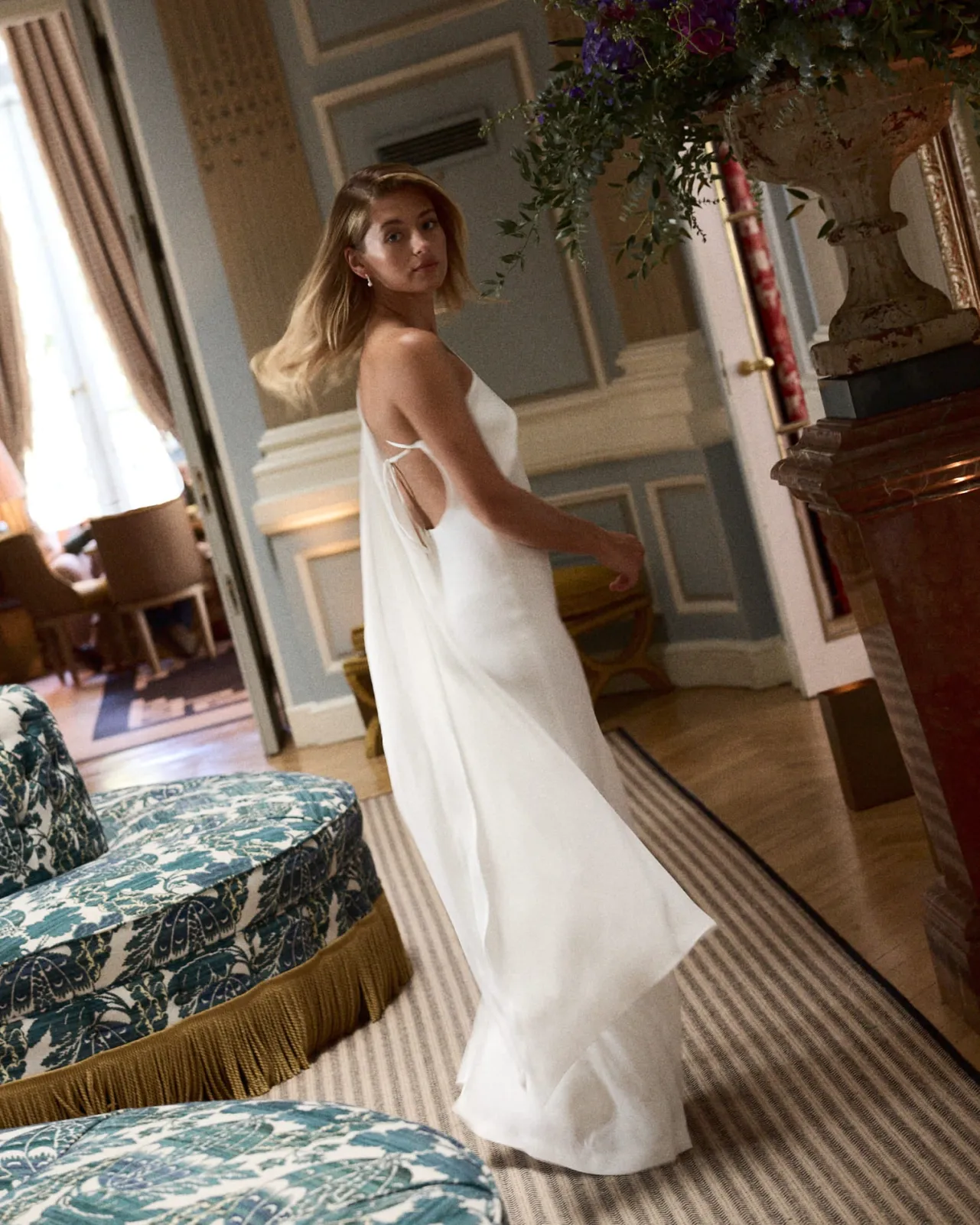 Store Robe de Mariée Longue Lotus Remise Des Diplômes|MariÉe