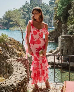 Best Sale Robe Hanna rose Outlet|Invité Mariage