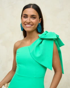 Best Robe longue pétale verte Communions Ou Baptêmes|Invité Mariage