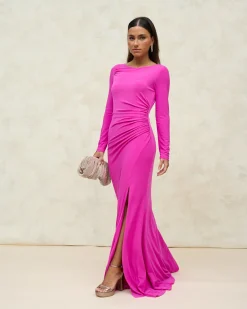 Shop Robe Éloïse fuchsia Outlet|Remise Des Diplômes