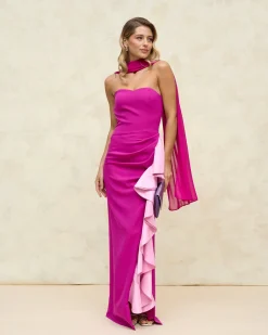 Online Robe Macarena Buganvilla Outlet|Remise Des Diplômes