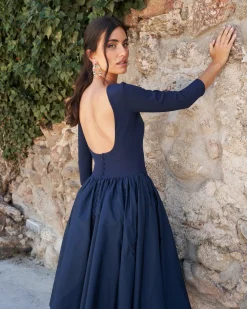 Discount Robe Marylin bleu marine Outlet|Remise Des Diplômes