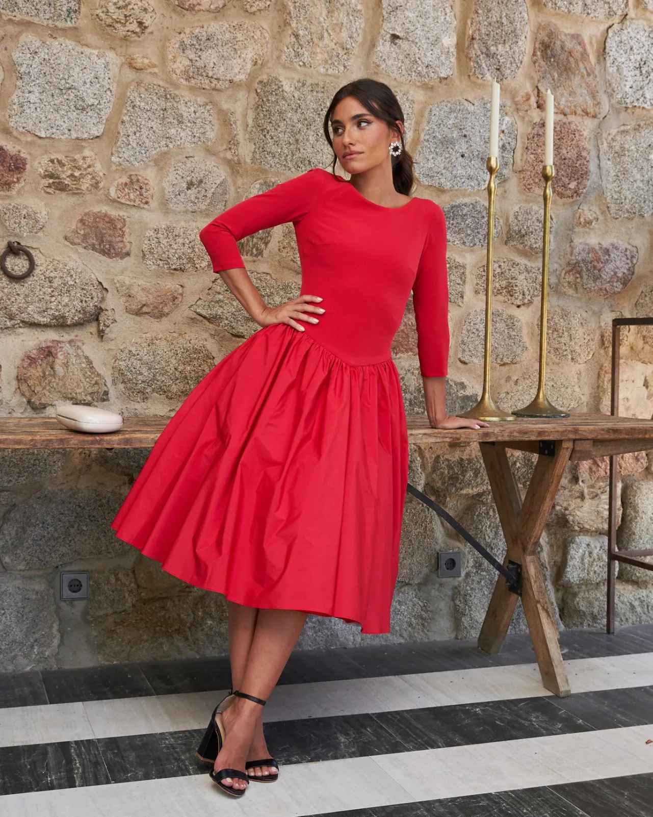 Online Robe Marylin rouge Outlet|Remise Des Diplômes