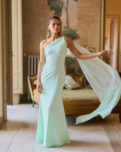 Online Robe Maxi Helena Vert Menthe Invité Mariage|Robes