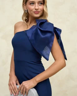 Discount Robe Maxi Pétalo Marine Remise Des Diplômes|Communions Ou Baptêmes