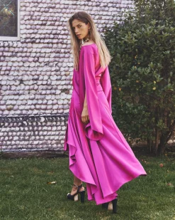 Hot Robe Midi Aldara Bougainvillier Remise Des Diplômes|Invité Mariage